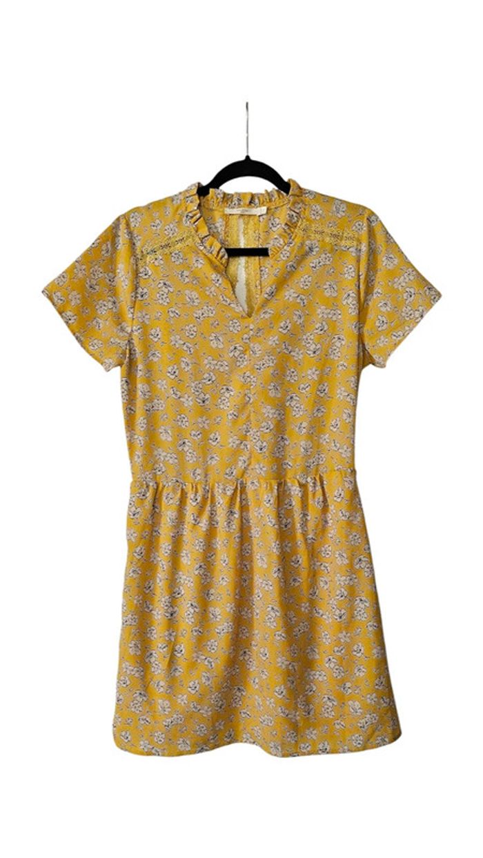 robe d'ete Cherry Paris jaune taille L - photo numéro 2