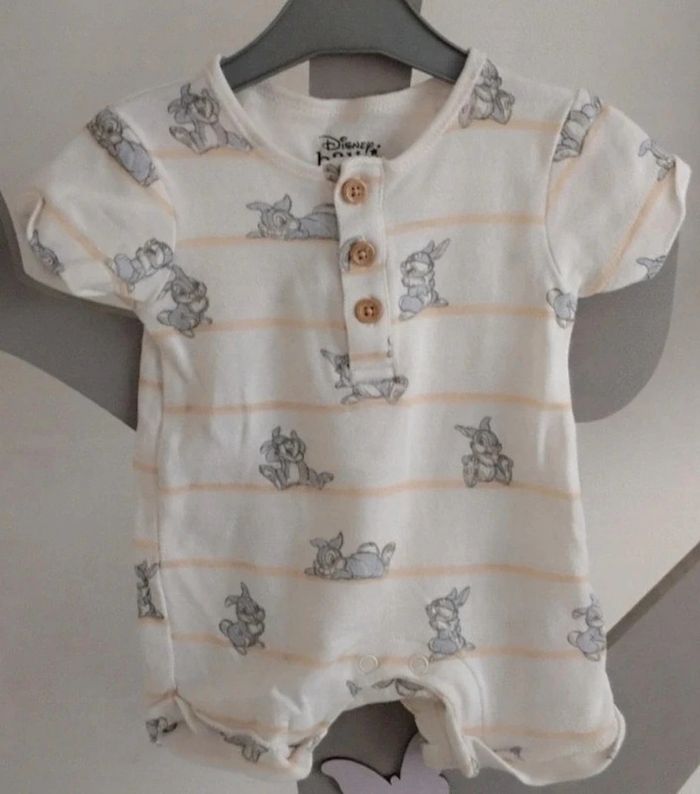 Combishort Pampam Disney Primark taille 0-3 mois