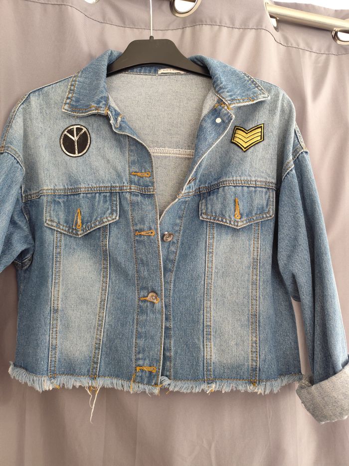 Veste en jeans courte - photo numéro 2
