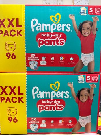 Pampers baby dry pants taille 5(11-17) kg