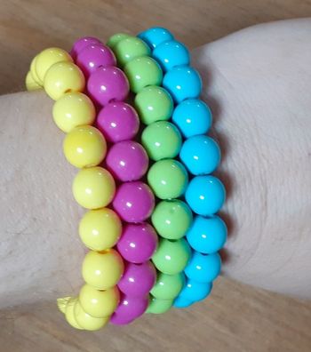 Bracelets  colorés