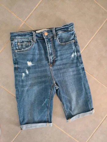 Bermuda taille haute stradivarius