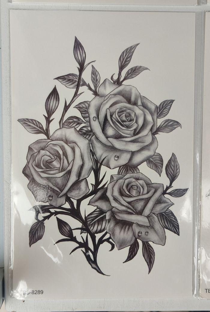 Lot de tatouage temporaire ultra réaliste neuf - photo numéro 5