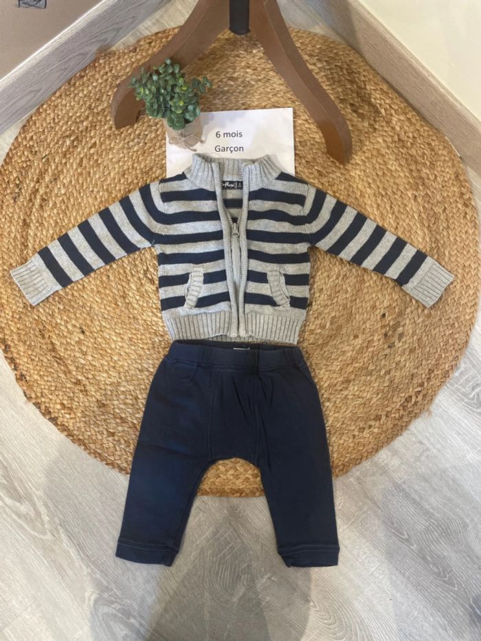 Ensemble garçon 6 mois