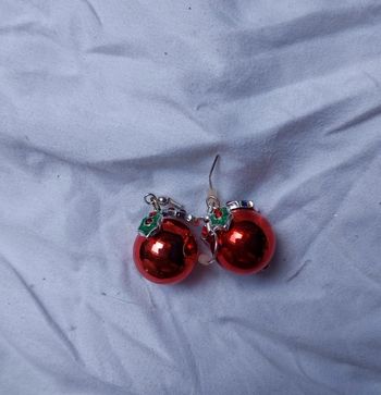 Boucles d'oreilles de Noël