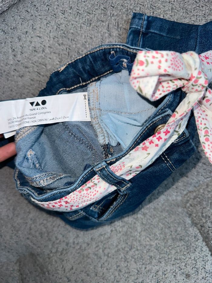 Jean slim bleu Tape à L’œil - photo numéro 4