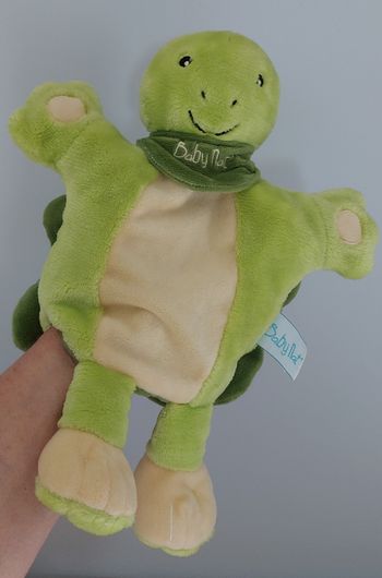 Doudou marionnette tortue - BabyNat