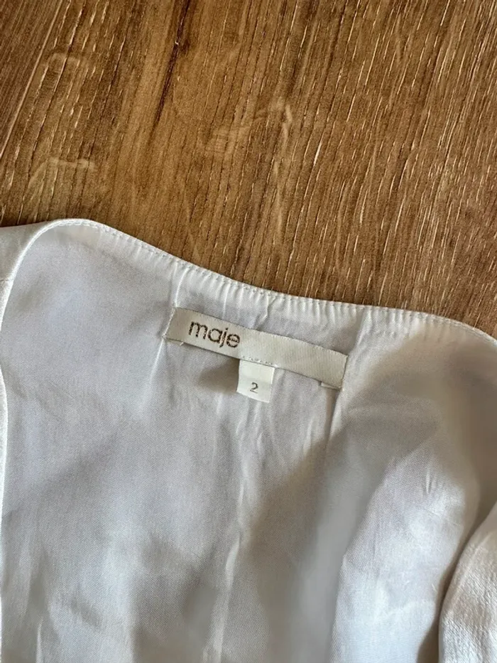 Short taille haute bleue ciel Lefties taille 38 - photo numéro 5