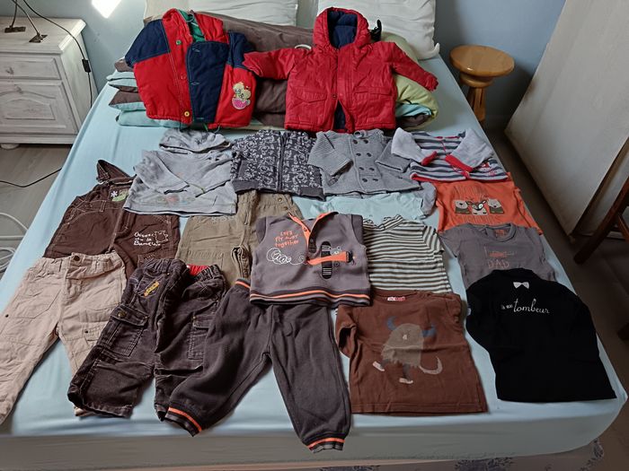 Lot vêtements garçon 12 mois