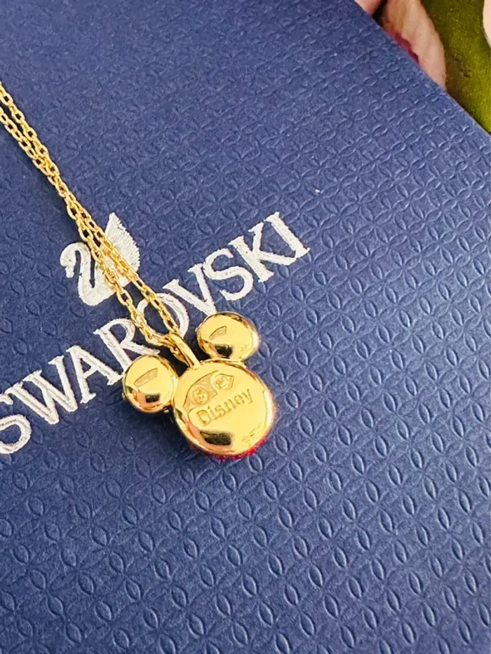 🦢Collier Swarovski x Disney Mickey - photo numéro 5
