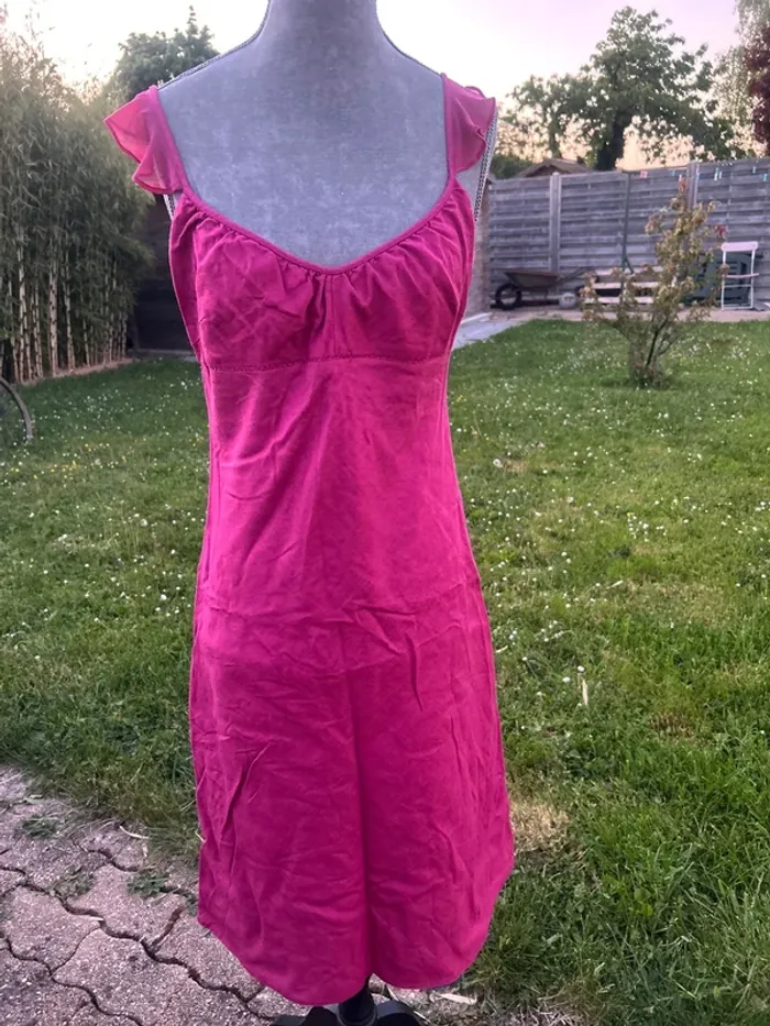 Robe été fushia