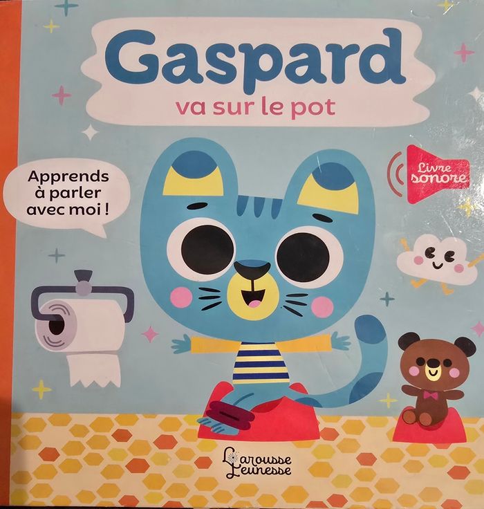 Livre sonore  Gaspar va au pot