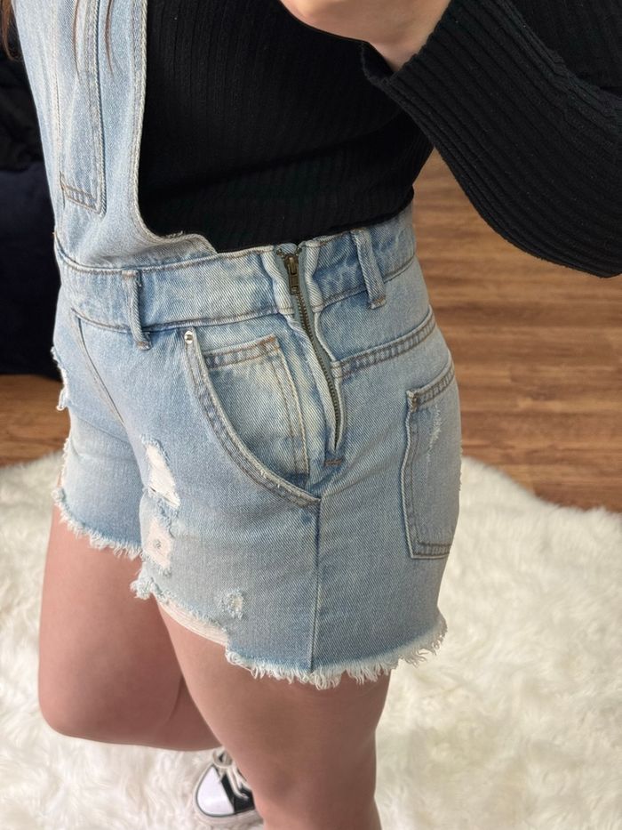 Combi-short en jean - Pimkie - photo numéro 3