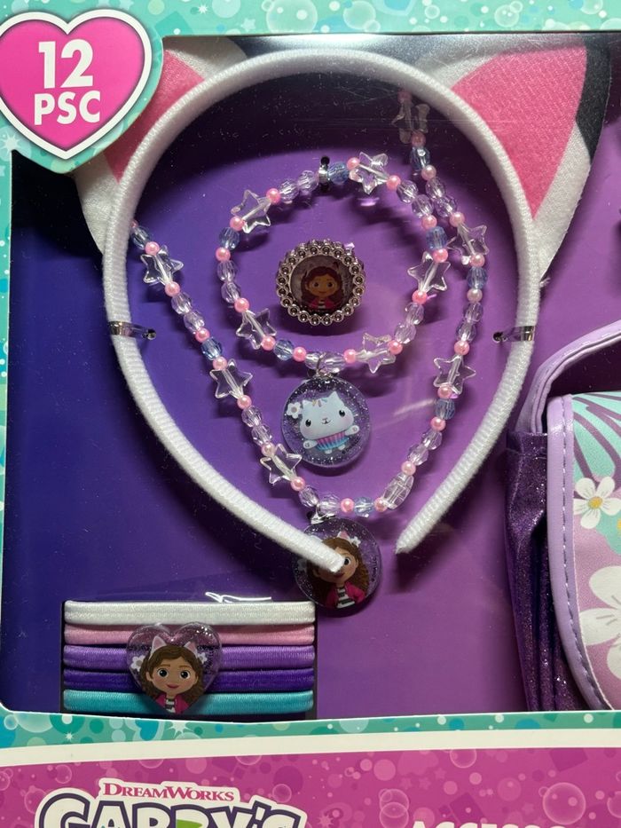 Gabby chat Set accessoires + coffret Sirène amis mer-veilleux  Bijoux, accessoires cheveux et sac à main Gabby’s Dollhouse - photo numéro 5