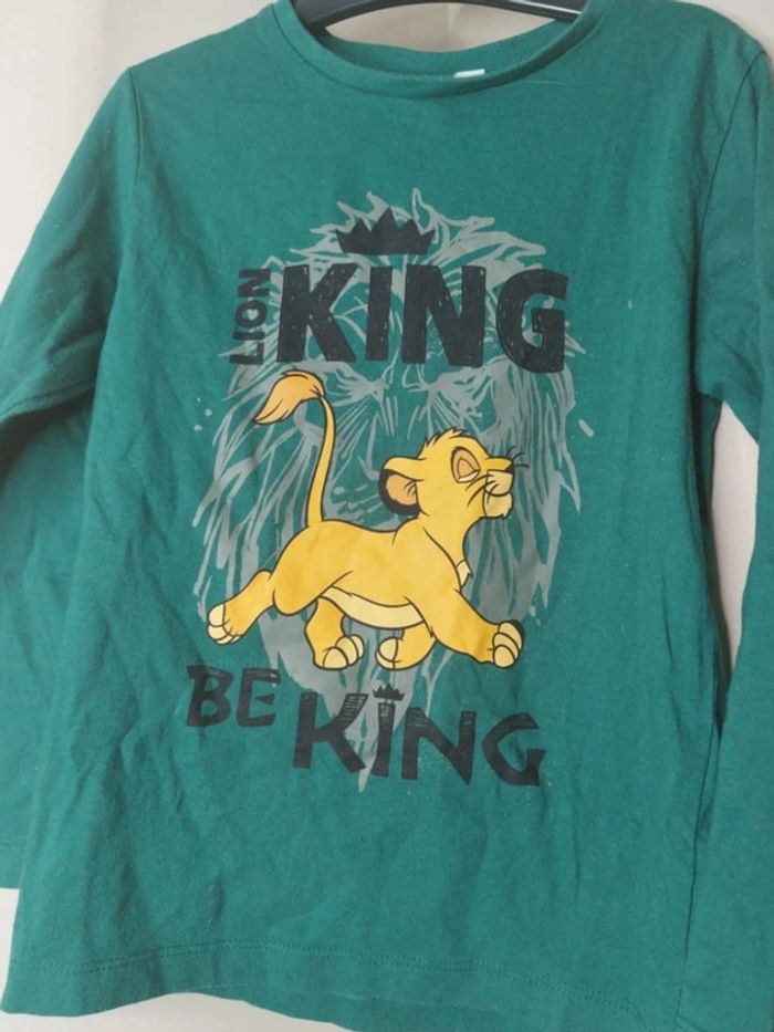 T-shirt manches longues Disney le roi lion - photo numéro 2