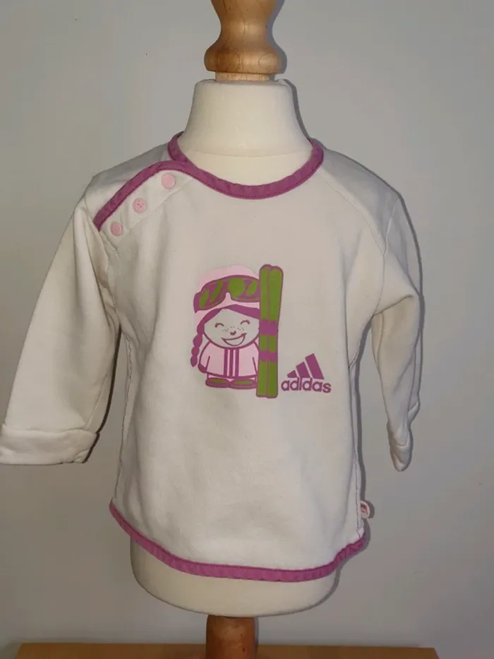 Pull sweat Adidas 18 mois