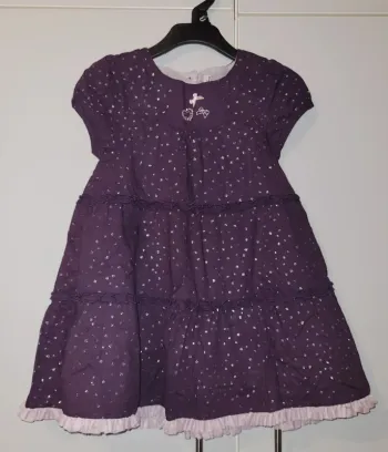 Robe 23 mois / Pomme framboise