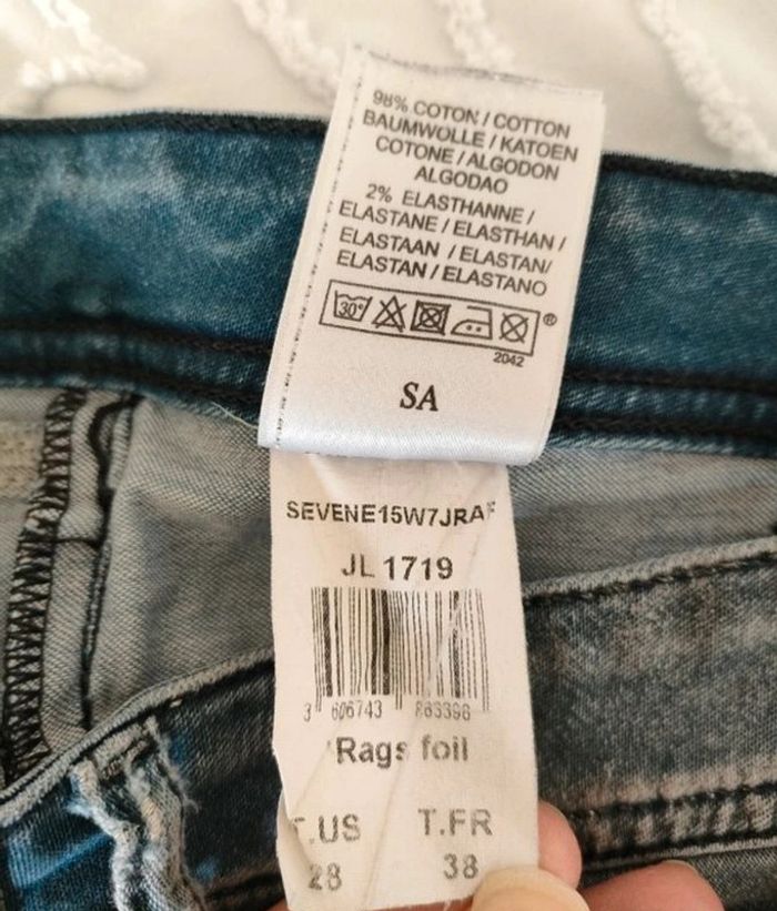 Jean unisexe Kaporal slim 38 - photo numéro 5