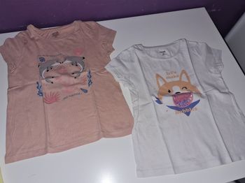 Lot tee-shirt kiabi