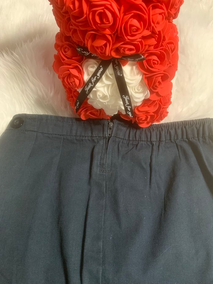 Jupe bleu marine hiver - photo numéro 2