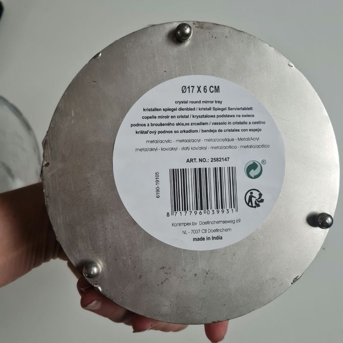 Panier miroir strass - photo numéro 4