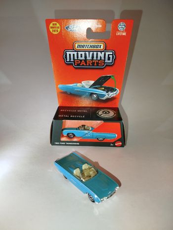 Matchbox 1963 Ford Thunderbird Open Parts 2025 1êre édition.