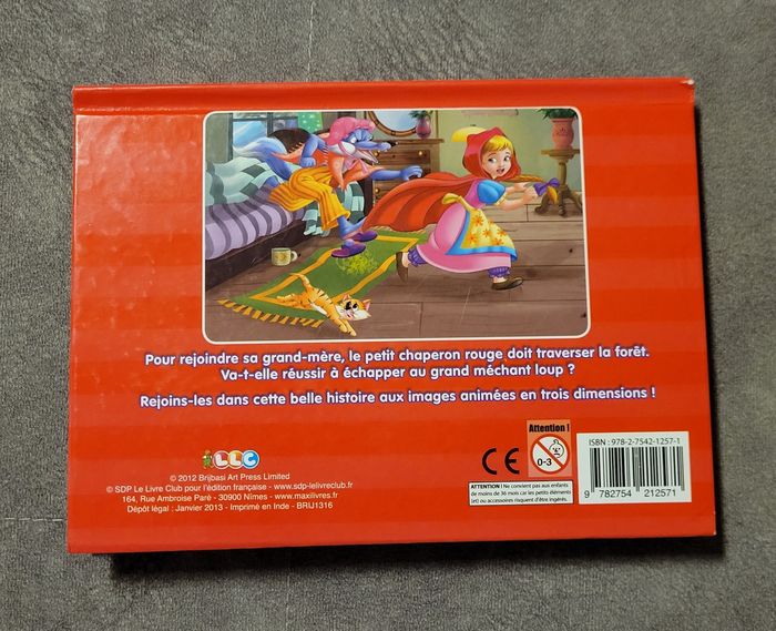 Le petit chaperon rouge pop up Charles Perrault - photo numéro 5