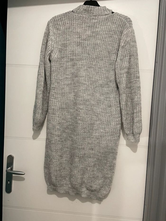 Pull long gris M/L - photo numéro 4