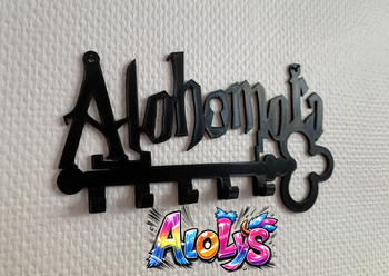 Porte-clés mural Alohomora