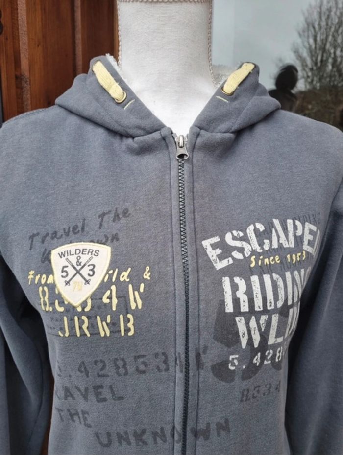 Veste à capuche T. 14 ans - photo numéro 3
