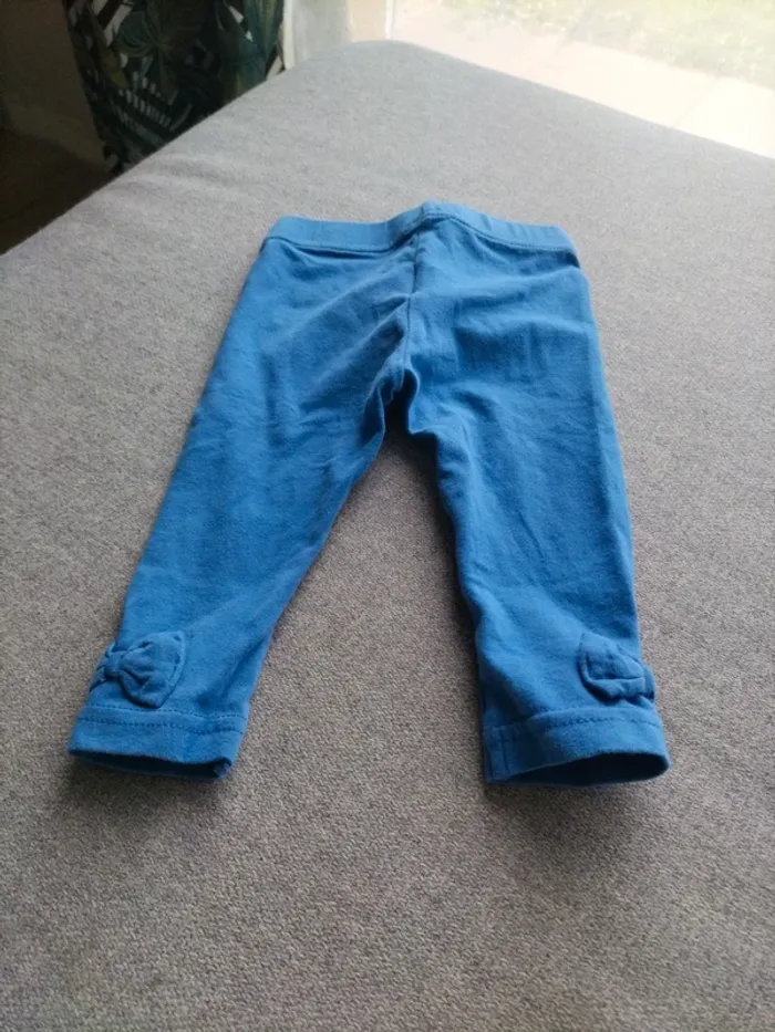 Legging bleu 6 mois - photo numéro 4