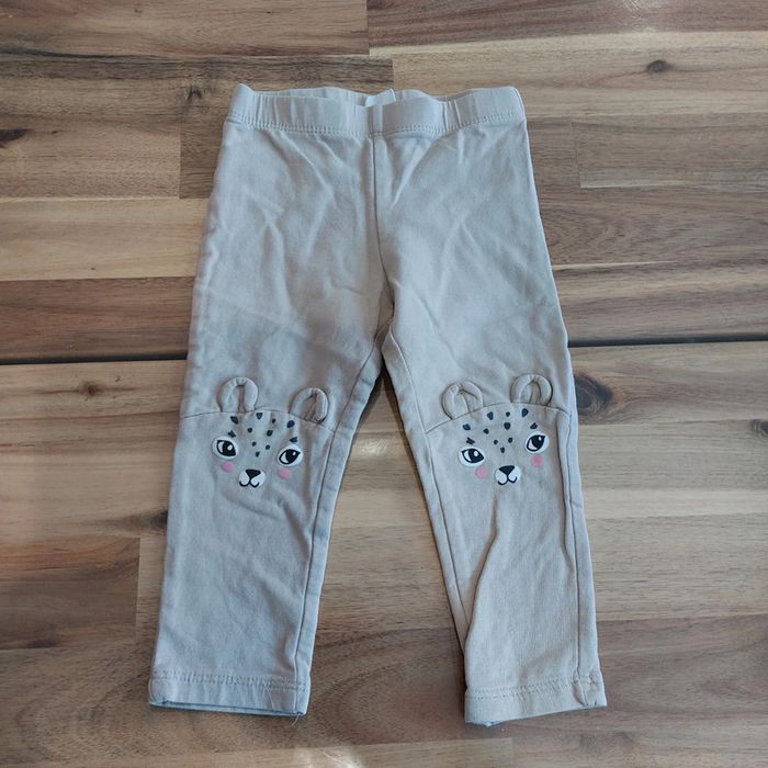 Lot de 4 leggings 18 mois fille - photo numéro 2