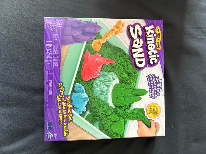 Spin Master Coffret Chateau-Bac à Sable Kinetic sand - photo numéro 3