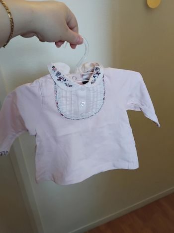 Sergent major techerts manches longues fille 6mois