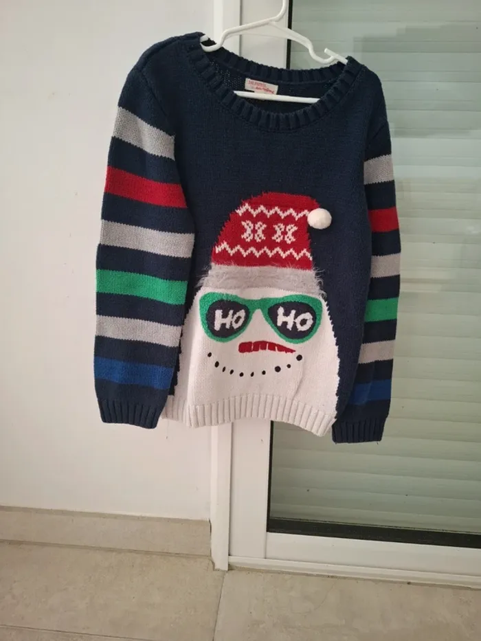 Pull de Noël 8 ans