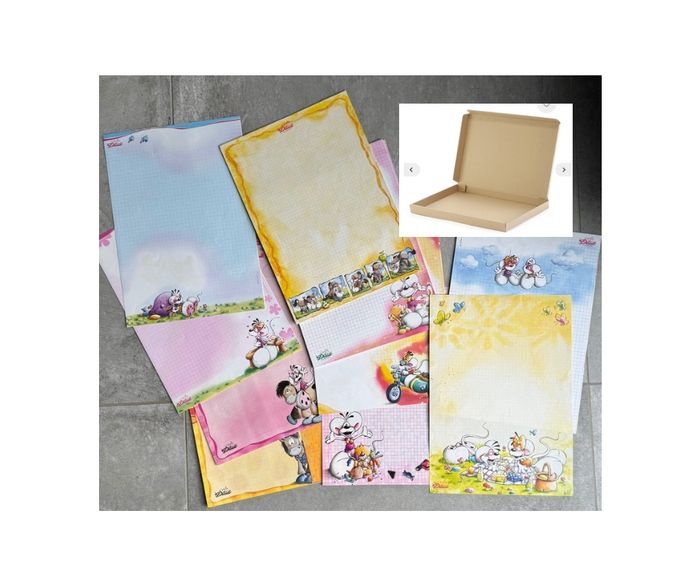 Lot de 10 feuilles Diddl - photo numéro 2