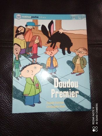 Livre roman enfant Doudou premier, Nathan poche