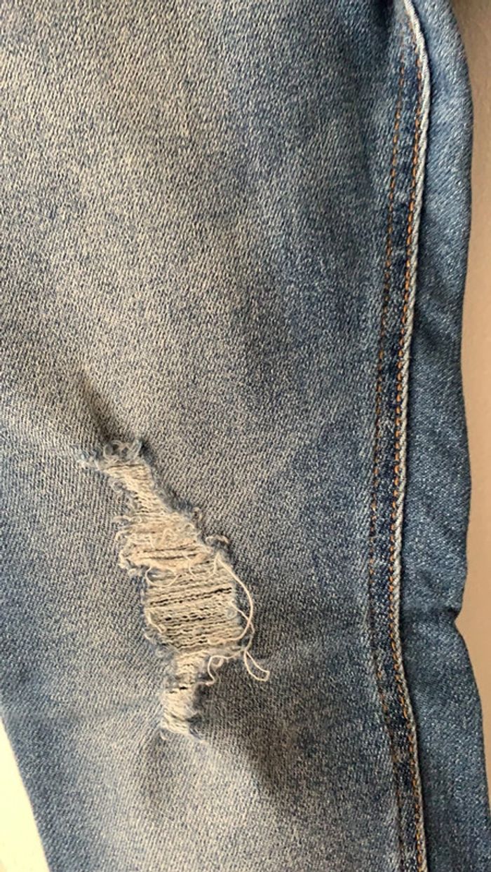 Jeans destroy fille - photo numéro 3