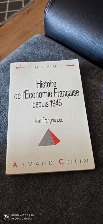 Livre histoire de l economie française