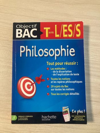 Objectif bac philosophie