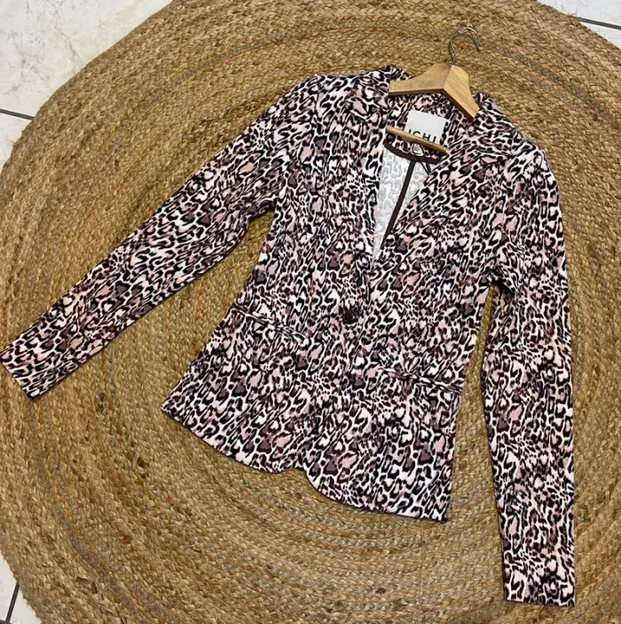 Veste blazer léopard Ichi XS