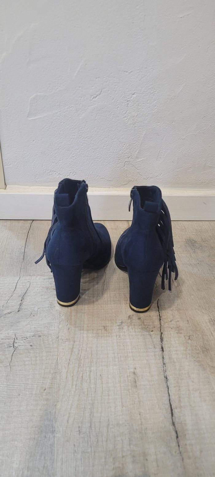 Bottines en daim T 36 - photo numéro 2