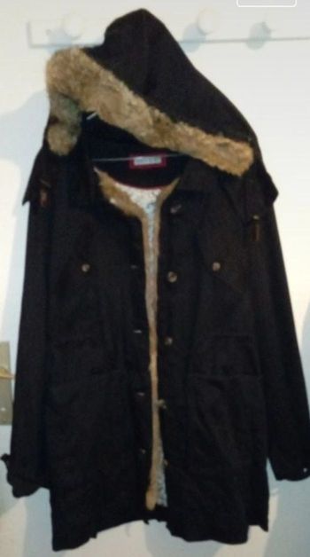 Parka femme à capuche t38