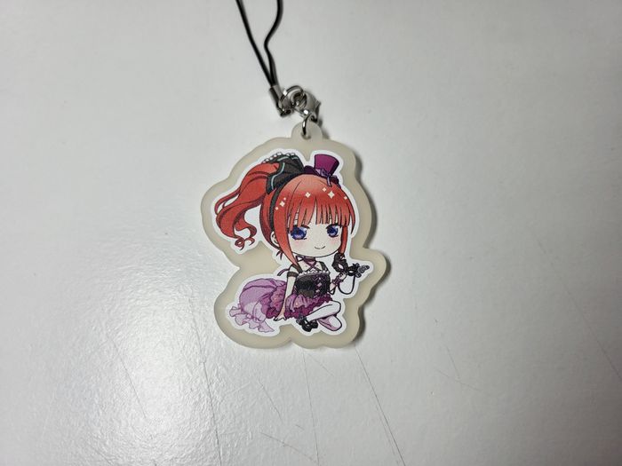The Quintessential Quintuplets Kuji H Porte clé Key Ring Nakano Nino - photo numéro 2