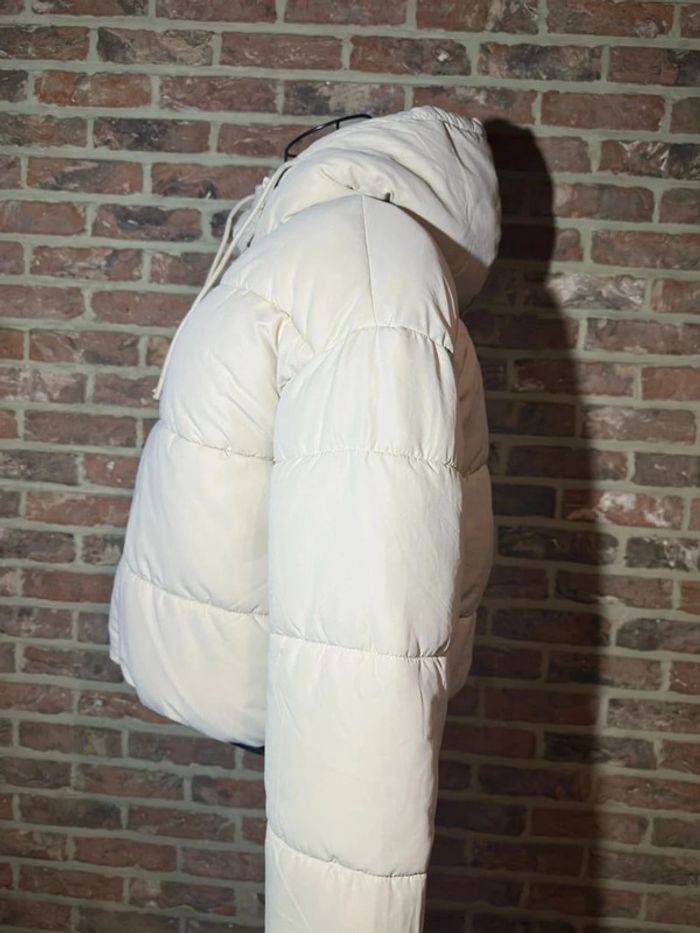 Veste doudoune beige Monki Taille S /36 - photo numéro 6
