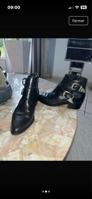 Bottine Minelli cuir 