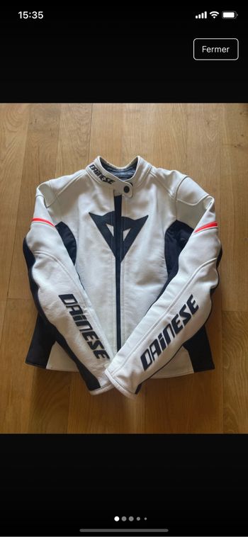 Blouson moto femme