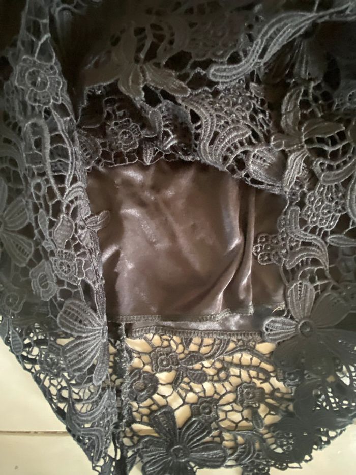 Jupe Vera & Lucy noire dentelle taille 34/36 - photo numéro 7