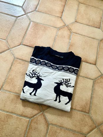 Pull d’hiver winter Livergy vintage noël Christmas sweater