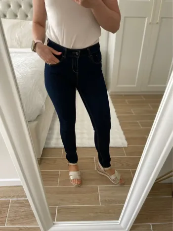 Jean Skinny, bleu, taille 38 neuf